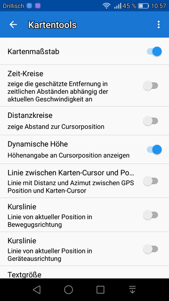 Locus Map Pro – Einrichten für den Gebrauch – raus&weg-BLOG